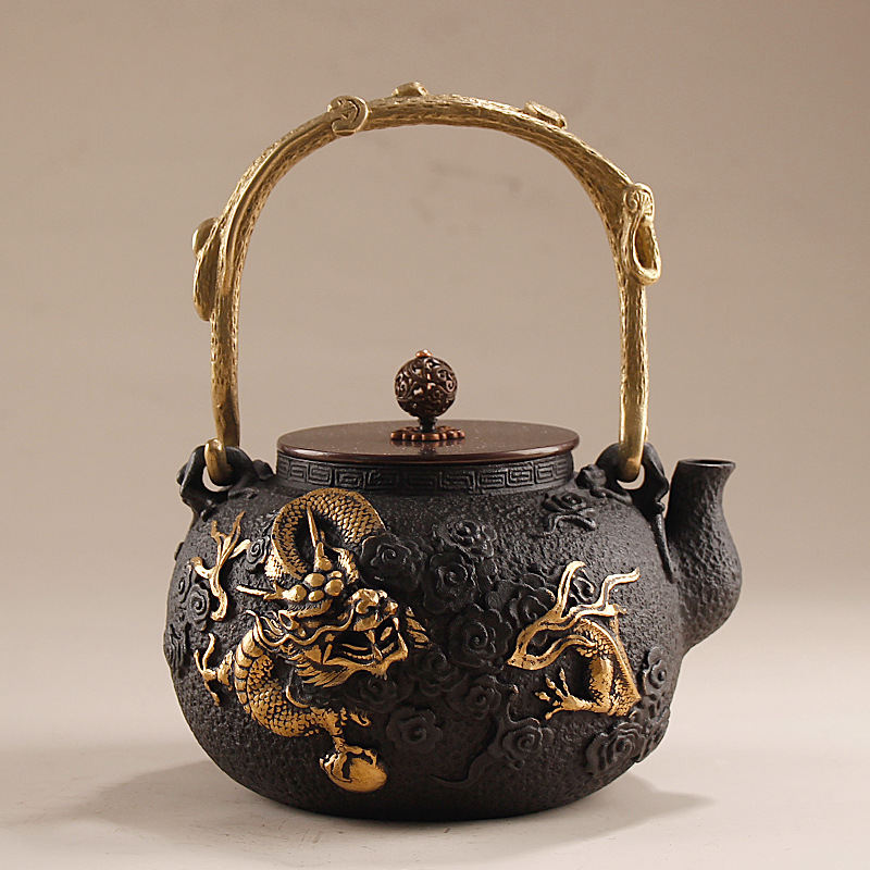 Cast Iron Corn - إبريق شاي من الحديد الزهر سعة