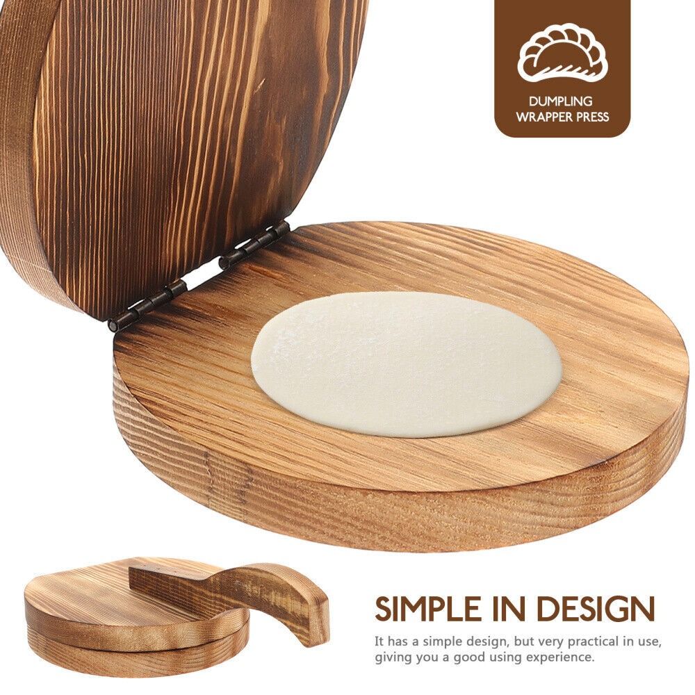 Dumpling Press Set - لتقوم بها بنفسك خشبية زلابية المجمع