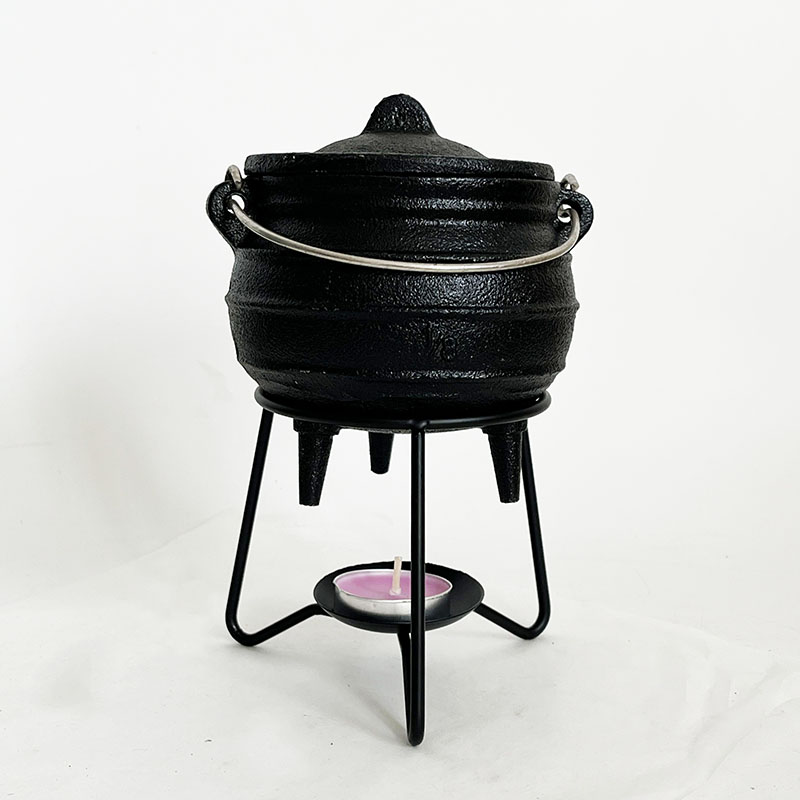 Cast Iron Corn - وسط 1/8 # مرجل من الحديد