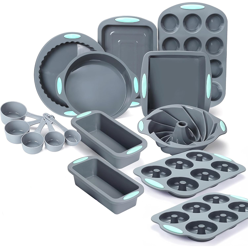 Donut Mold Silicone - سيليكون مخدد كعكة المقالي غير عصا