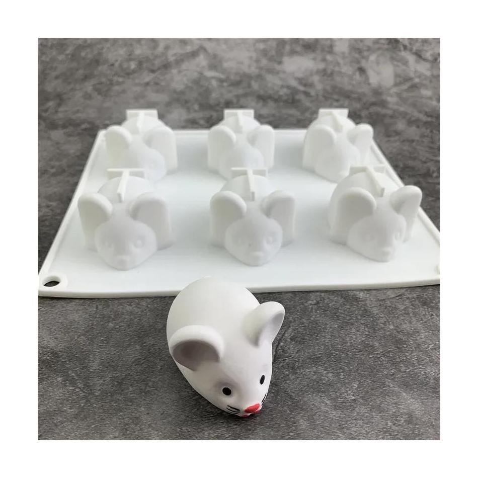 1 قطعة قالب الماوس لطيف الشكل  - مراجعة Bunny Cake Mold وسعره