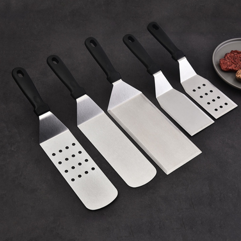 المطبخ الفولاذ المقاوم للصدأ م - مراجعة Okonomiyaki Spatula وسعره