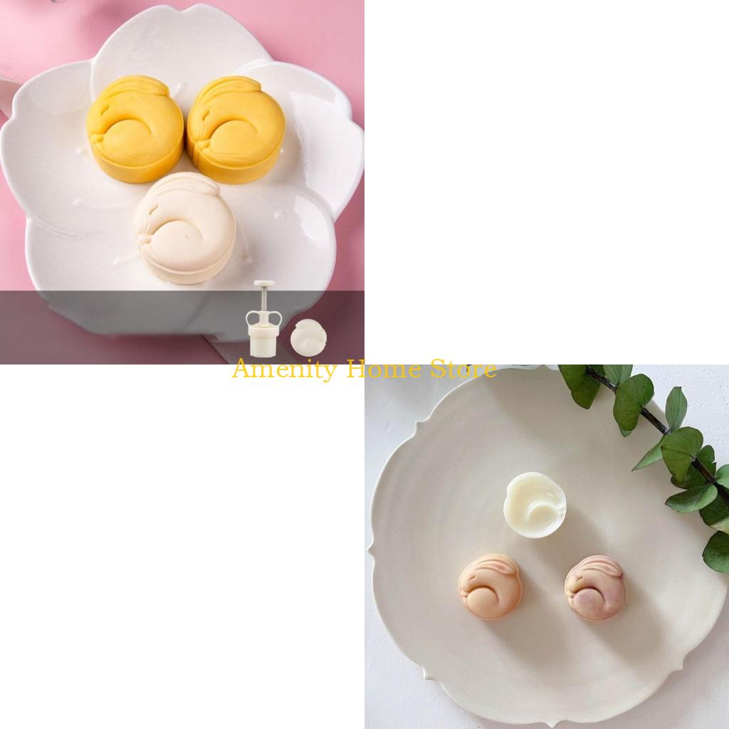 F26C قالب كعك القمر مهرجان منت - مراجعة Bunny Cake Mold وسعره
