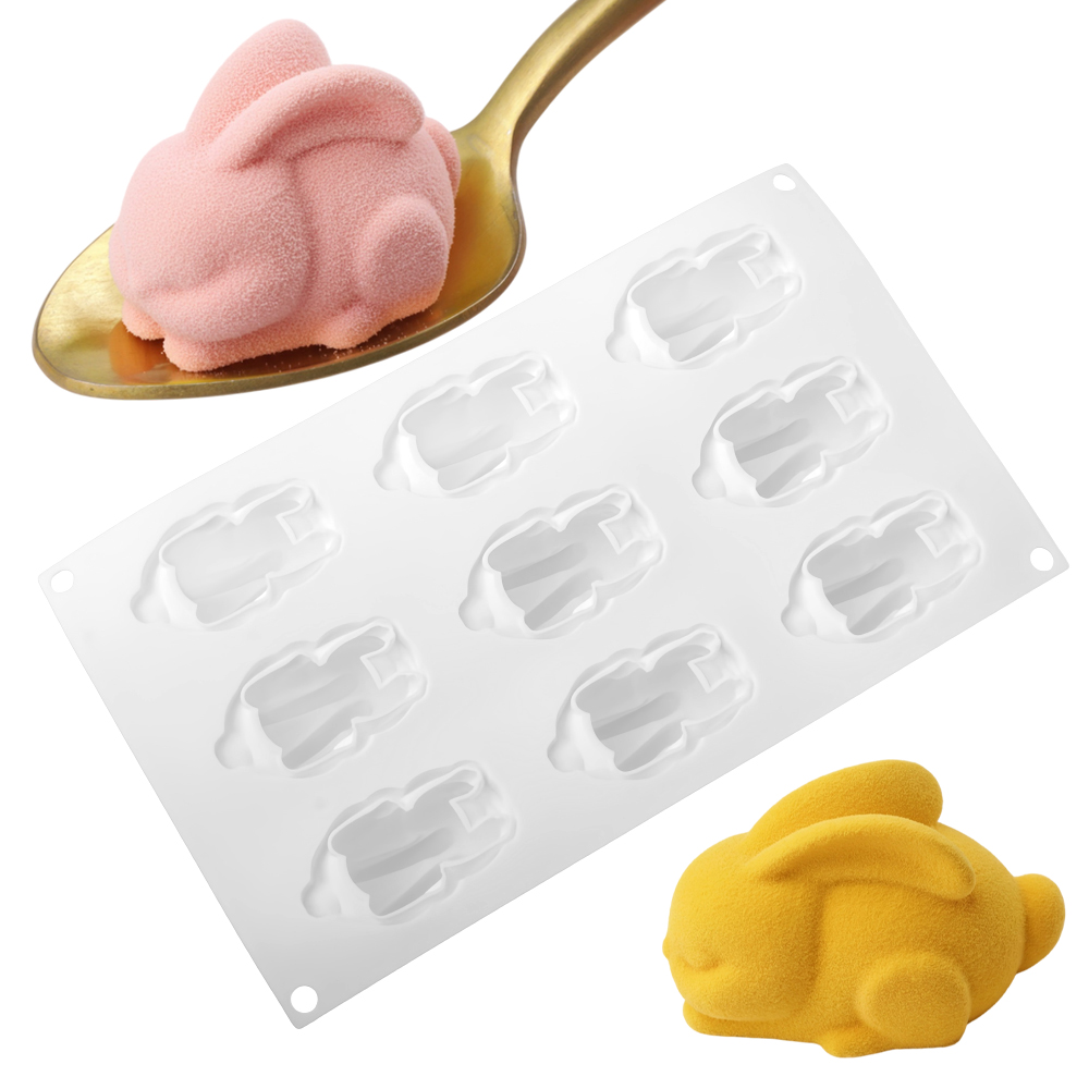 قالب سيليكون للكيك والجيلي وال - مراجعة Bunny Cake Mold وسعره