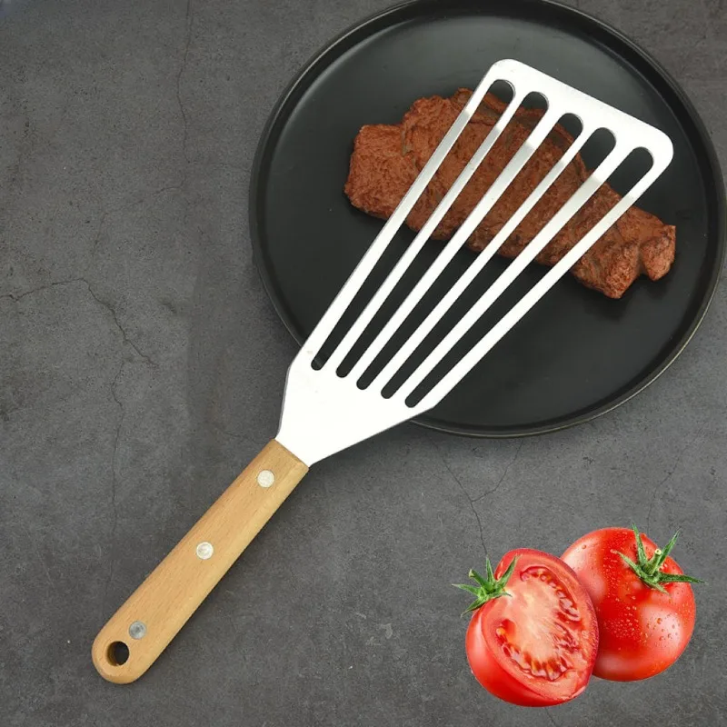 ملعقة ستيك من الفولاذ المقاوم  - مراجعة Okonomiyaki Spatula وسعره