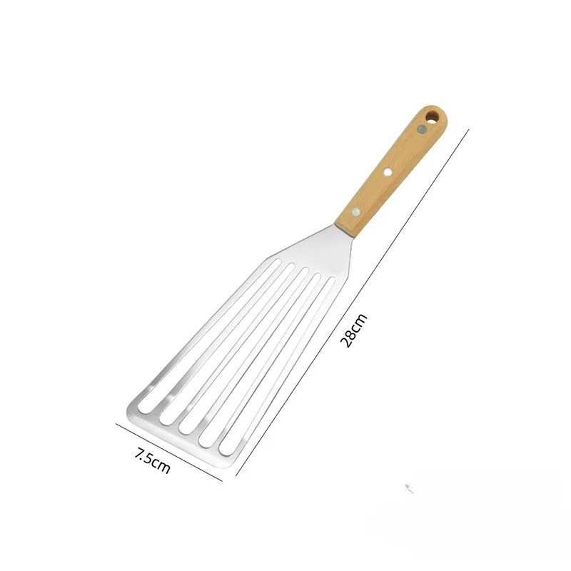 ملعقة ستيك من الفولاذ المقاوم  - مراجعة Okonomiyaki Spatula وسعره