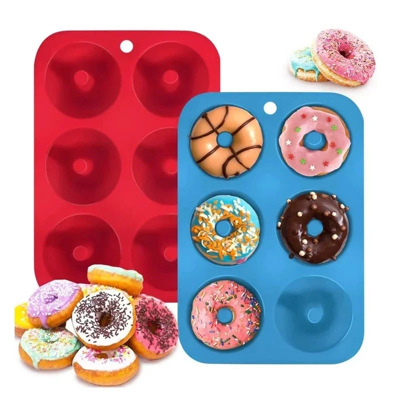 1/2 قطعة سيليكون الكعك دونات ق - مراجعة Donut Mold Silicone وسعره