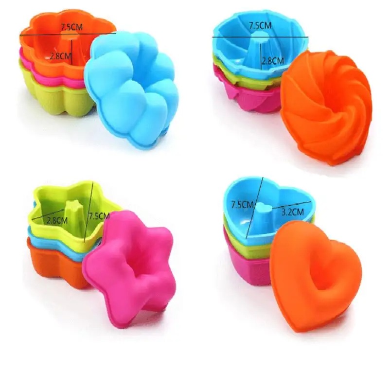 24 قطعة من قوالب الكيك السيليك - مراجعة Donut Mold Silicone وسعره